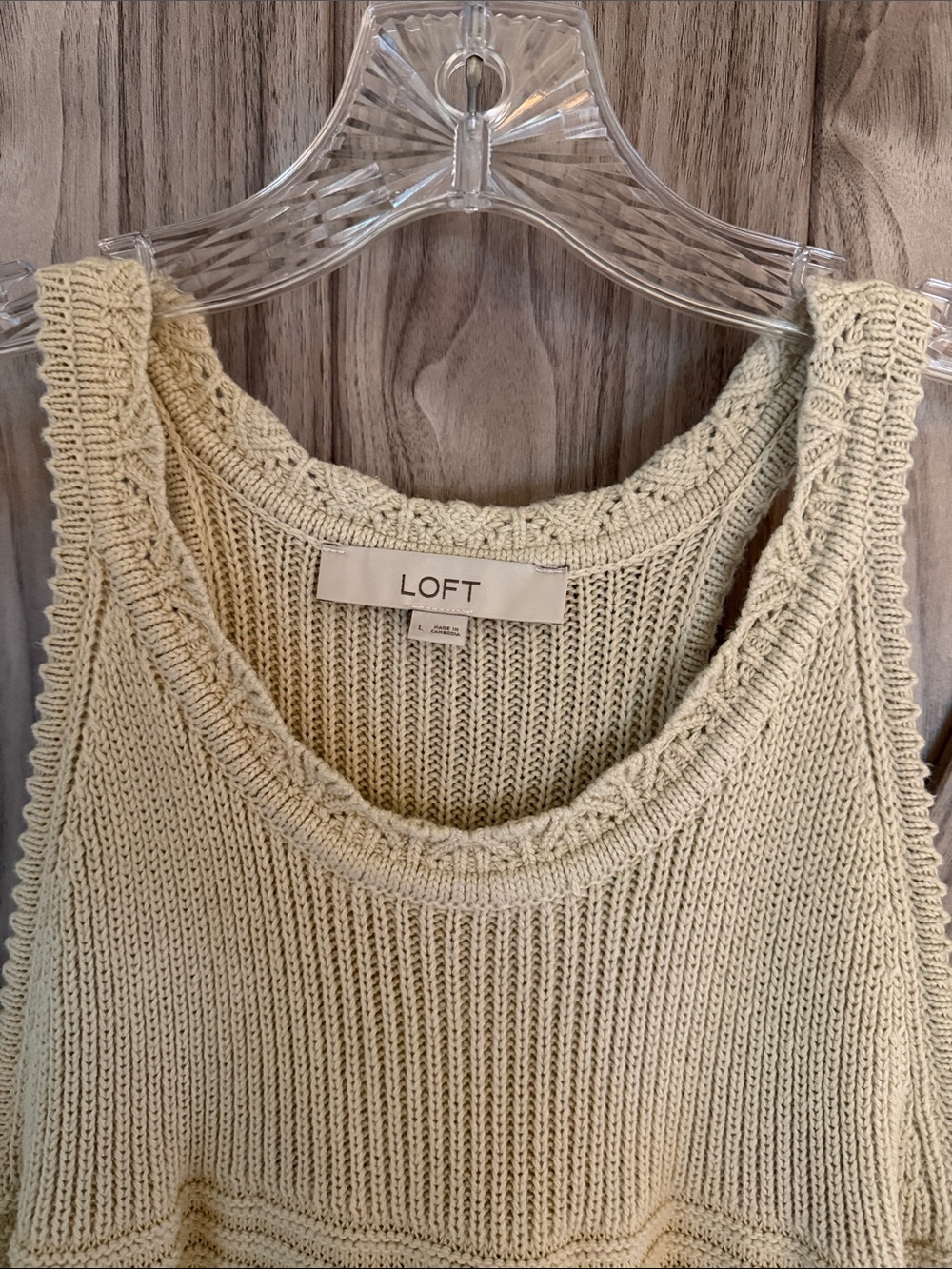 Loft Sweater Tank - Picture 2 of 4